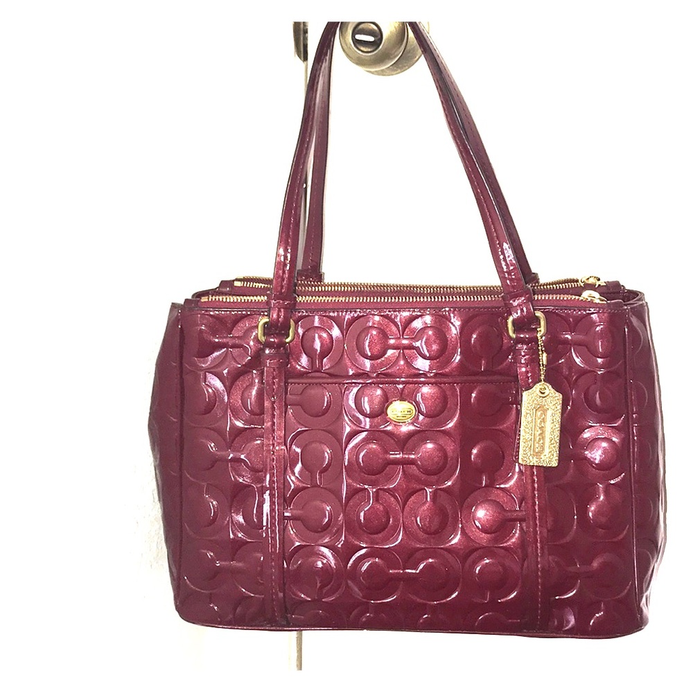 Coach purse - red